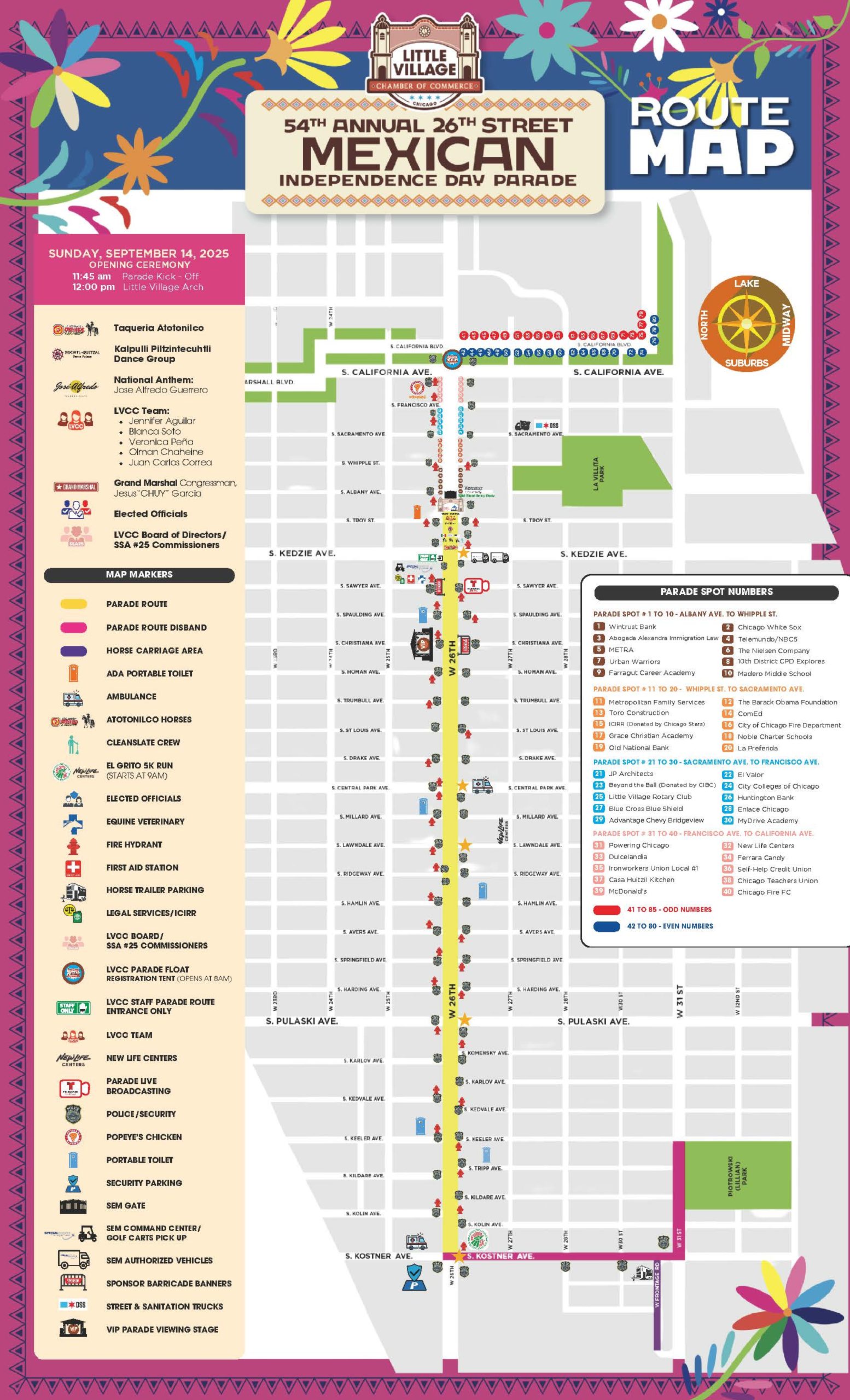 2025 ROUTE MAP
