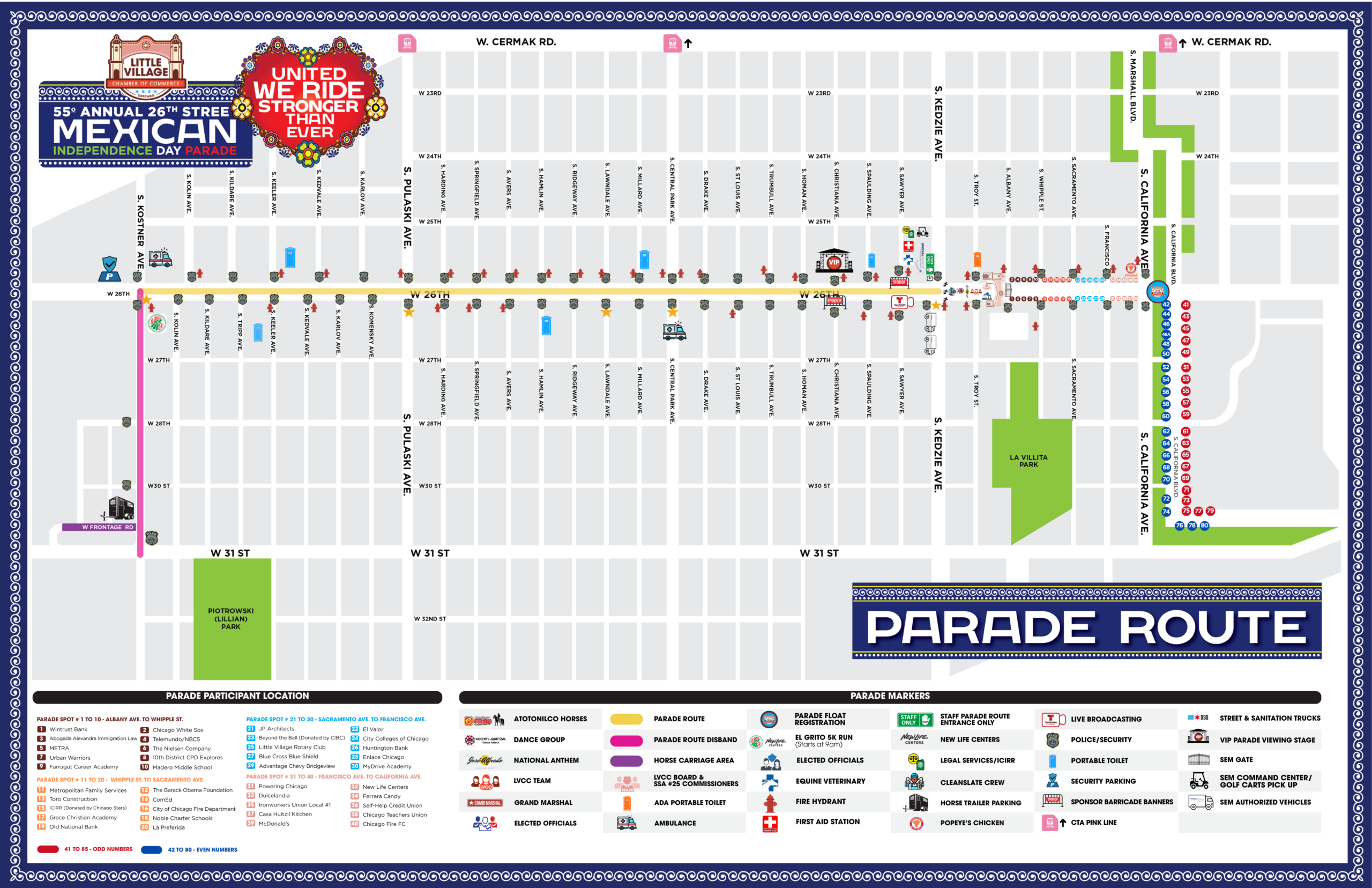 Mexican Independence - Parade Route 2026